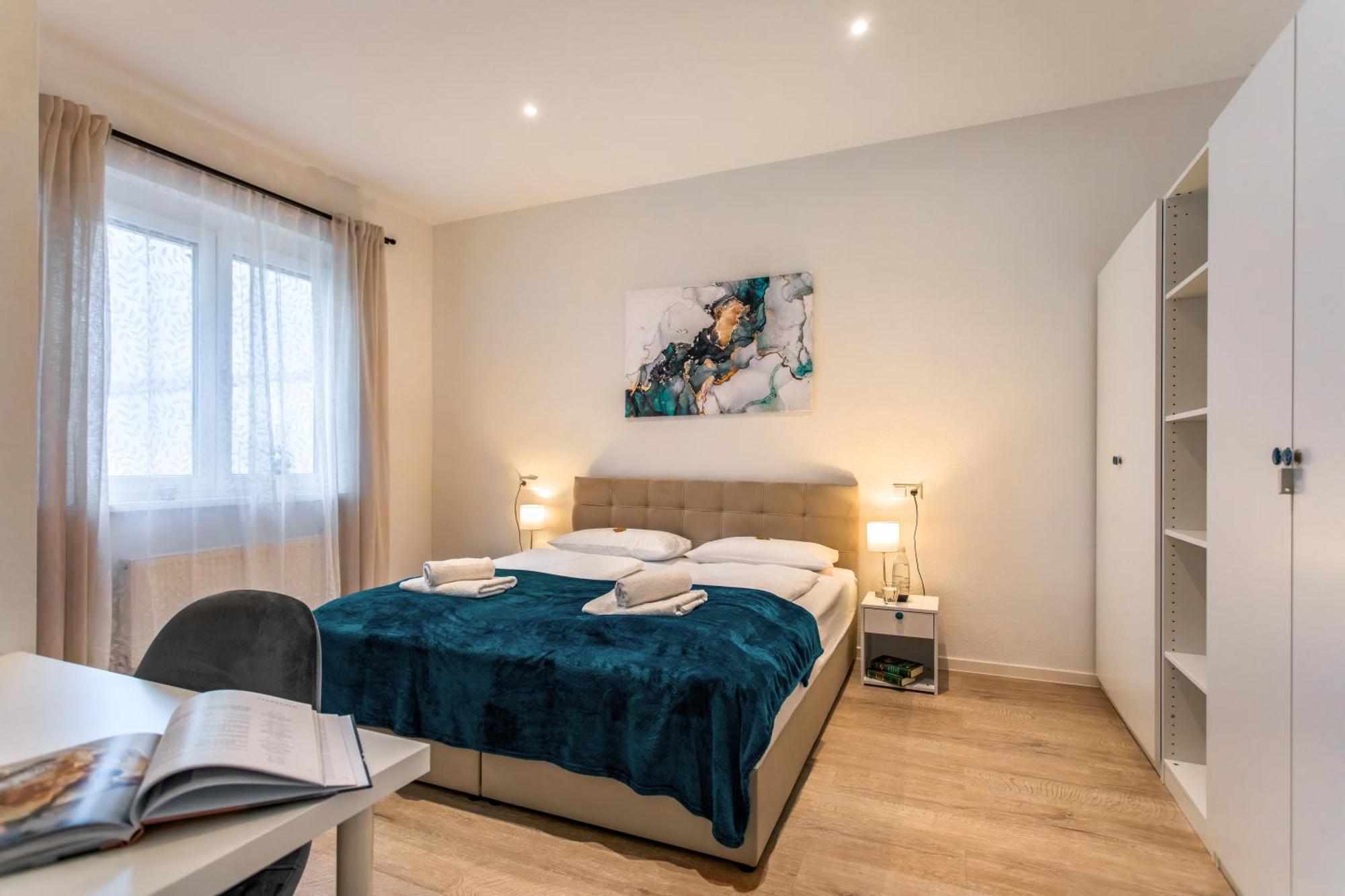 Rosenberg-Suites - Zentral, Stellplatz, Grosse Terasse, Business & Privat Heilbronn Bagian luar foto